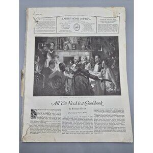 1928 December LADIES HOME JOURNAL Kewpie Ad MAGAZINE NICE ADS - 172 Pages *Read*